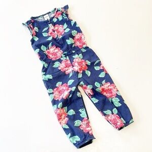 Carter's floral print baby girls jumpsuit